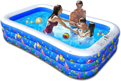 Alberca Inflable Familiar Media Para Jardín Y Patio MIBOTE