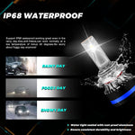 Bombillas LED, para faros delanteros, 2pcs, 60 W, 10000 lm.