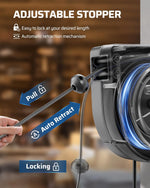 Carrete Retráctil Cable Extensión 60 Pies 12AWG. DEWENWILS