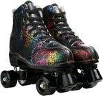 Patines De 4 Ruedas Unisex Doble Fila Retro Para Adultos TALLA 26.5CM