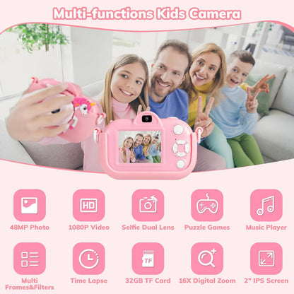 Cámara para niños pequeños juguetes para niñas.