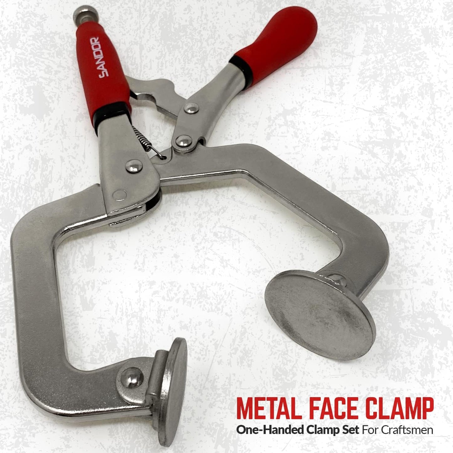 Abrazaderas de metal de 7.62 cm para carpintería, tipo C.(USADAS)