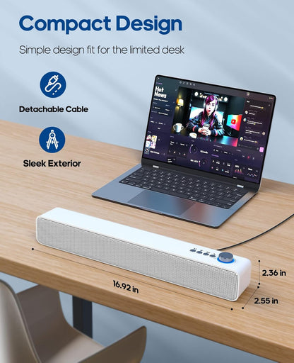 Altavoz para computadora de escriotorio , A35L, Bluetooth 5.0.