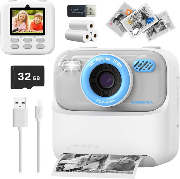 Cámara digital Mgaolo para niños con impresión instantánea (USADO).