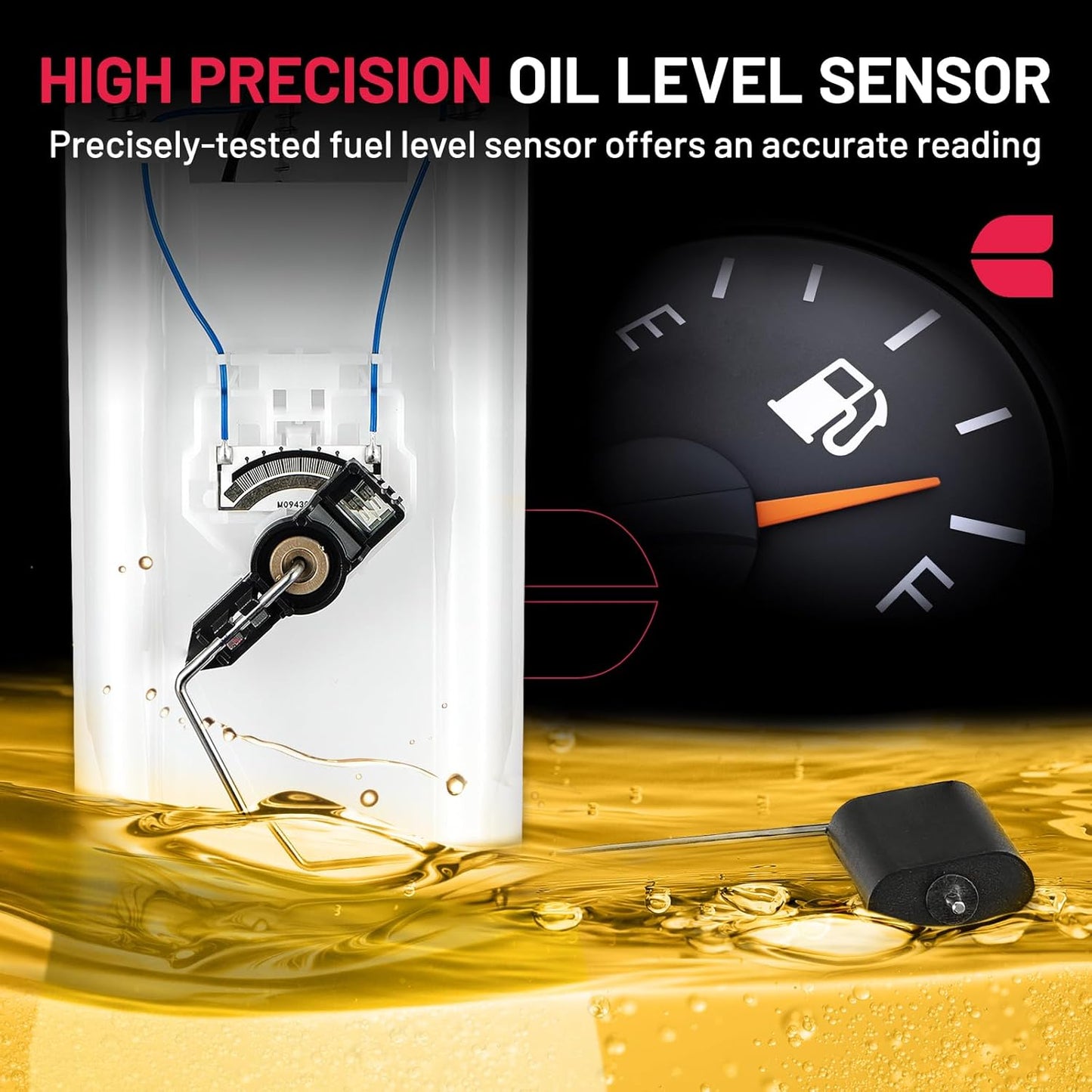 Bomba de combustible E7257M 2009-2012 para Dodge Ram.