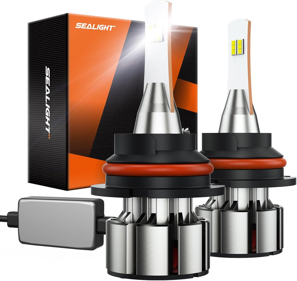 SEALIGHT, Bombillas LED L2 9004/HB1, 24000 lm, halógenas.