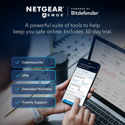 Router Netgear Nighthawk RAXE300 WiFi 6E AXE7800 Tri-Band