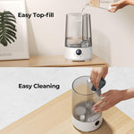 Humidificador para hogar, Homvana H101, 3.6Lt, con difusor de aceite.