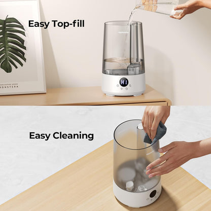 Humidificador para hogar, Homvana H101, 3.6Lt, con difusor de aceite.