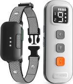 Collar de entrenamiento para perros, BUUOC, pitido, vibración y choque.