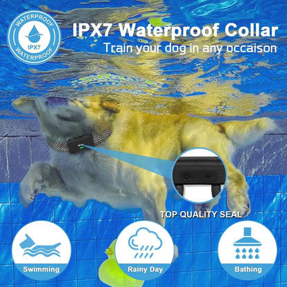 Collar entrenador de choque, HTCUTO, inalámbrico, control remoto.(USADO)