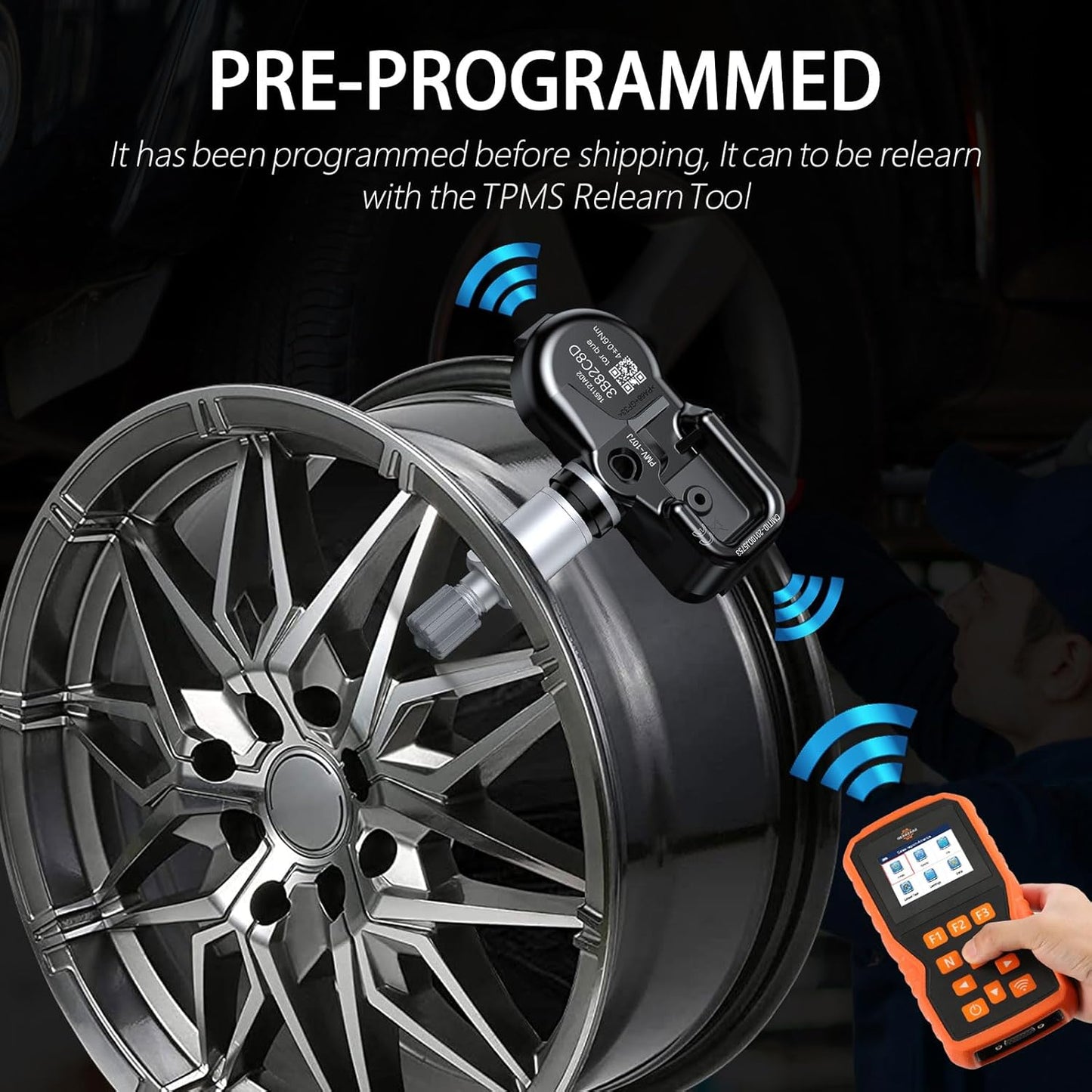 Sensor de presión de neumáticos TPMS, Aclong 4260730060.