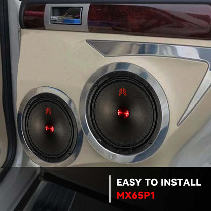 Altavoz de Rango Medio MX65P1, de 6.5"- 200 V, 4 Ohmios, de Puerta.