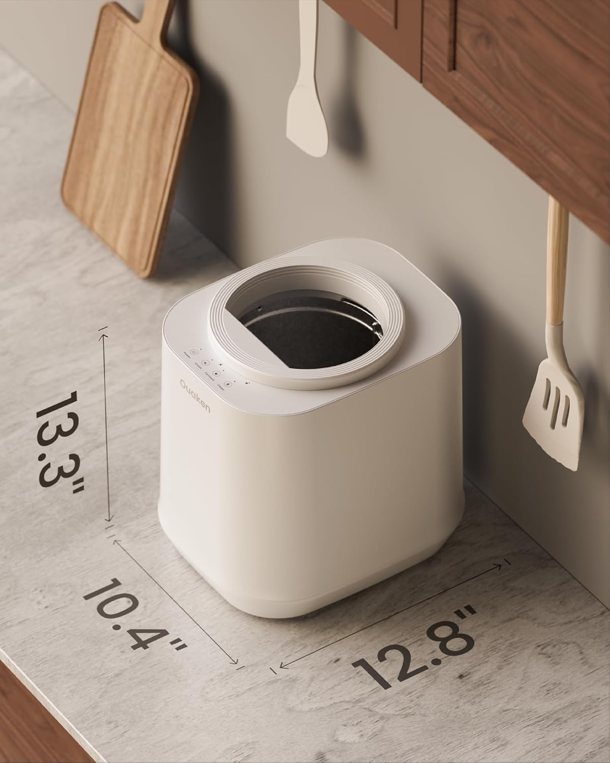 Compostador eléctrico para cocina, Ouaken, (USADO)