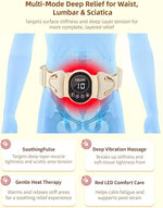 Masajeador Inteligente 4 en 1 De Espalda Baja Con Calor FEEJOY