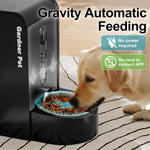 Comedero Automático para mascotas Con Dispensador Agua 1.8 Gal