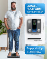 Báscula Inteligente RENPHO con Bluetooth y Composición