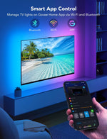 Retroiluminación LED para TV Govee H6169, RGBIC inteligente 70-80"