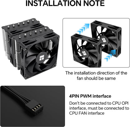 Enfriador Thermalright Peerless Assassin, 120 SE ARGB V2.