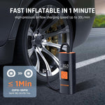 FESTDSOR - Inflador de neumáticos portátil, bomba de aire para neumáticos de coche.