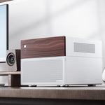 Jonsbo Funda N4 NAS Blanco y Madera Estuche PC.