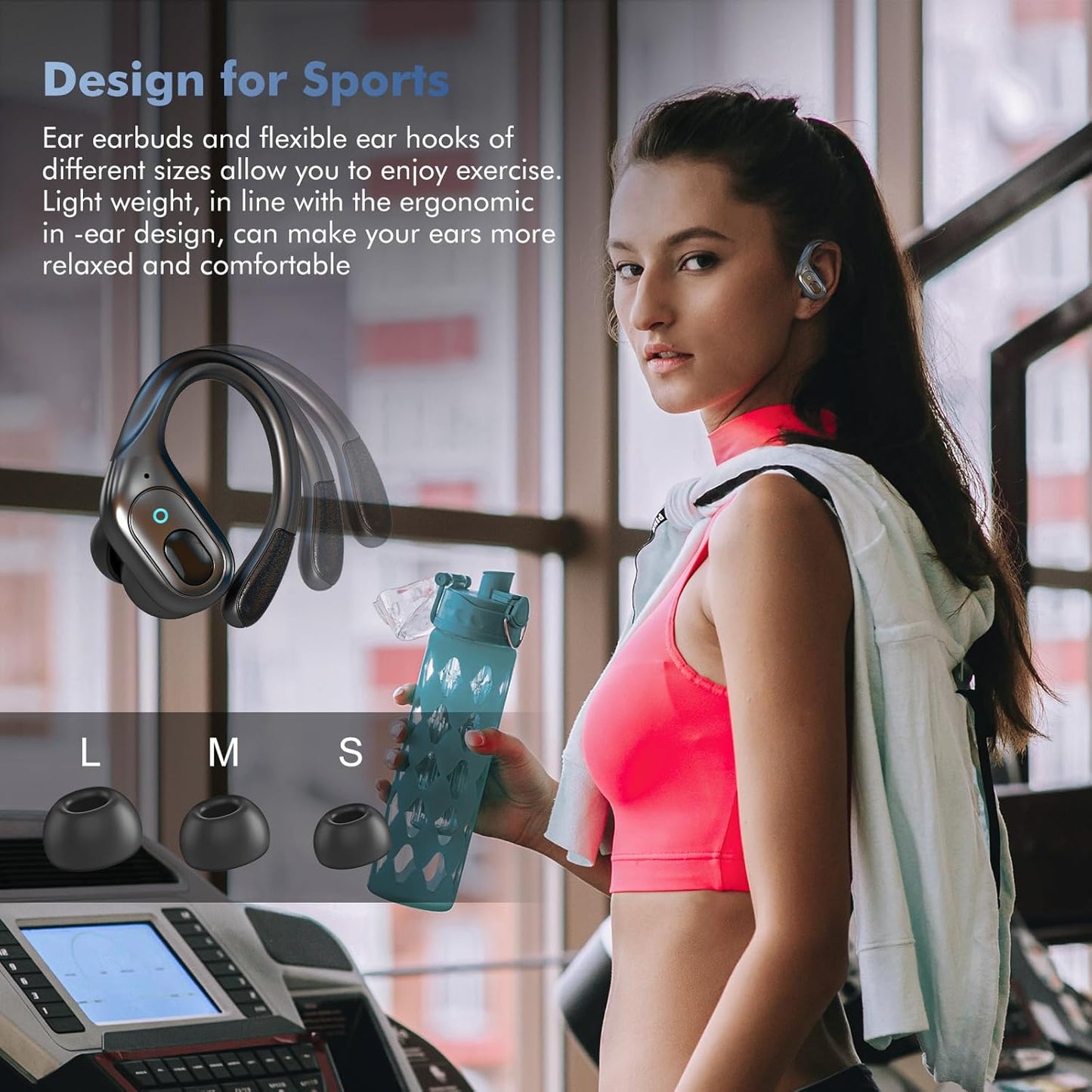 Auriculares Inalámbricos Bluetooth BX31 Funda de Carga