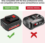 Batería de litio, repuesto, 18V, 6.0 Ah para Bosch BAT609.