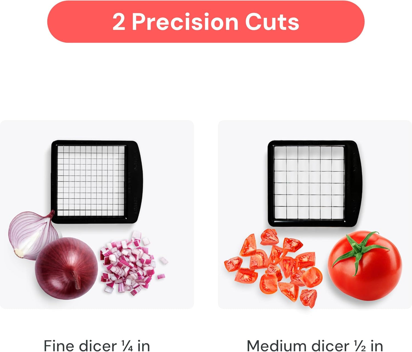 Picador de verduras Picador de alimentos con recipiente Fullstar