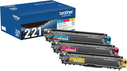 Cartuchos de tóner Brother Rend. estándar, 3PK/Colores (USADO)