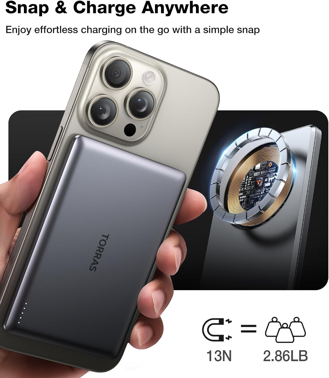 TORRAS MiniMag Power Bank cargador portátil