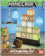 Paladone Lámpara Nocturna De Bloques De Construcción De Minecraft.