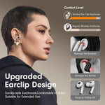 Auriculares ultra abiertos Bluetooth 5.4 con clip ligero (USADO)