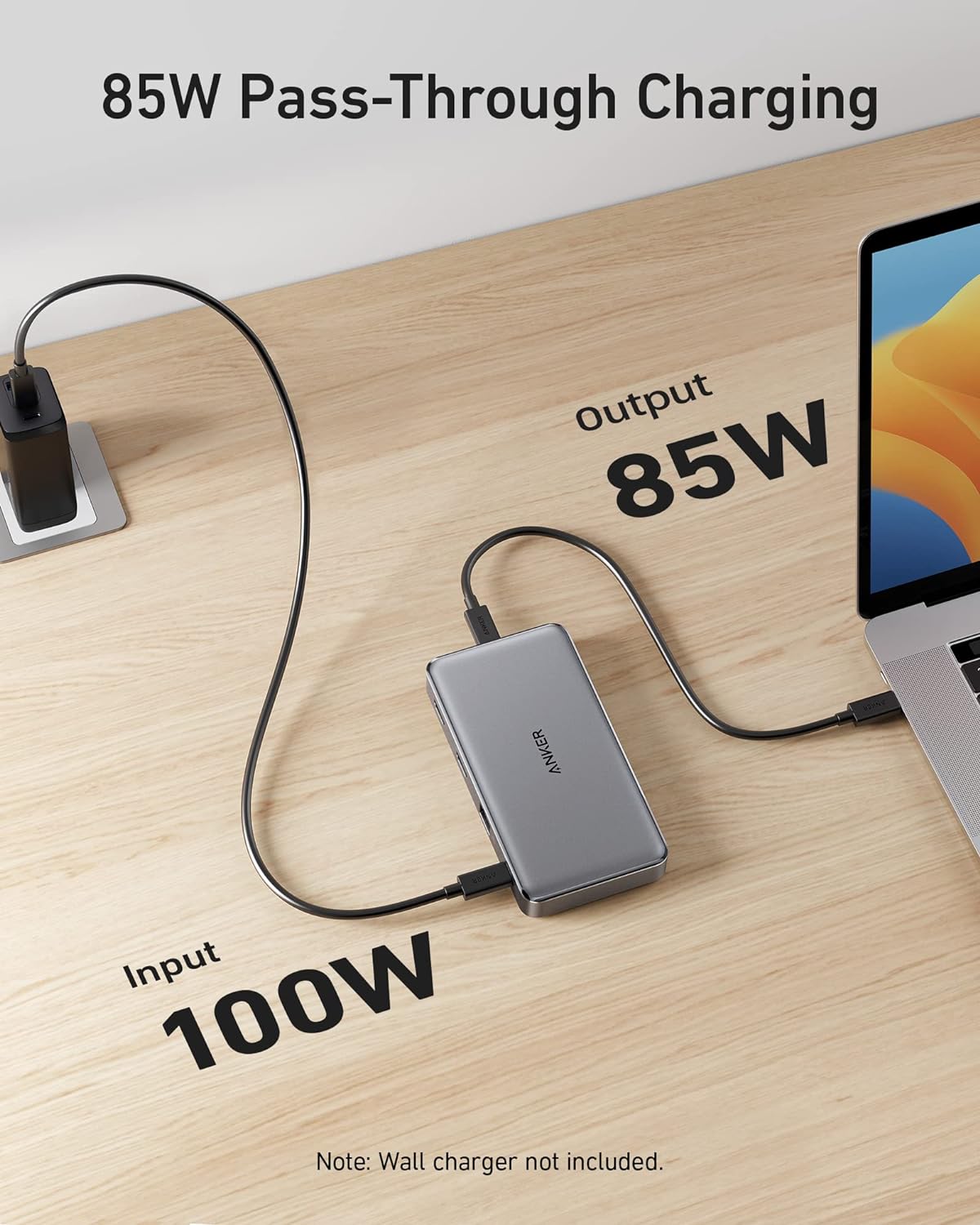 Anker 563 Concentrador USB-C (10 en 1, HDMI 4K dual)