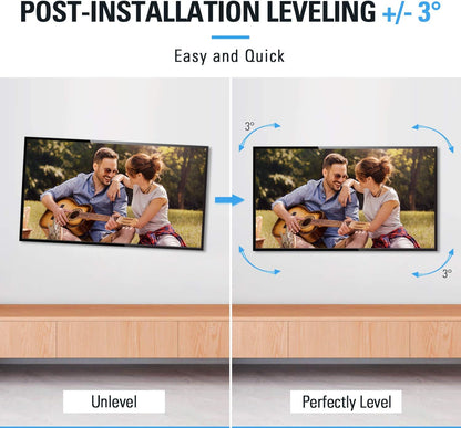 Soporte de pared, televisores de 32 a 65", Mounting Dream, brazo dual.