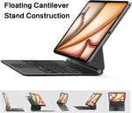 Funda con Teclado para Ipad Pro 13" (M4) Magnético (CAJA ABIERTA)