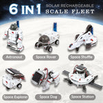 Kit de construcción de robot solar 6 en 1 para niños (USADO)