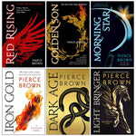 Red Rising Colección 6 Libros Pierce Brown Original DETALLE