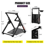 Soporte GTPLAYER GTS04-BLK-TP, para volante de simulación de carreras.