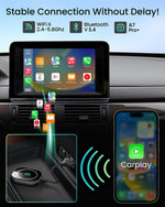 Adaptador inalámbrico CarPlay, SMQMAW, para Apple iPhone iOS.