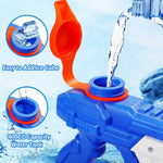 Paquete 8 pistolas de agua para niños de largo alcance