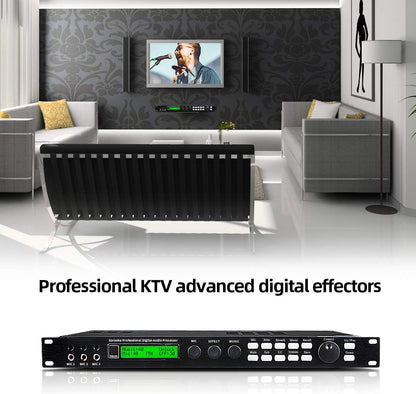 Procesador de audio digital profesional, Depusheng X5, Karaoke Mix.