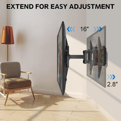 Soporte de pared para la mayoría de televisores de 42 a 82", MOUNTUP MU0028-24K