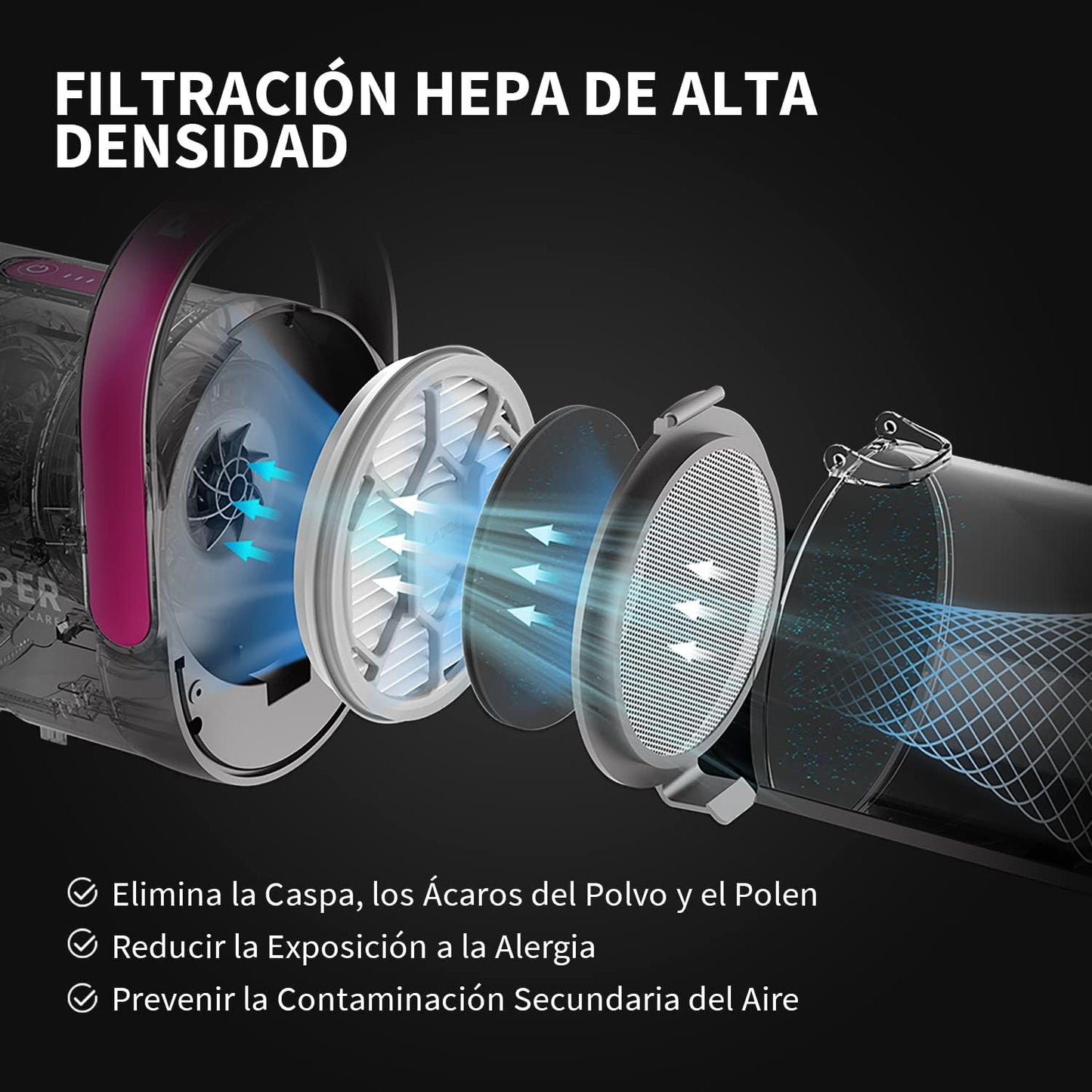 Cortapelos para mascotas con aspiradora, 5 en 1, PETKIT.