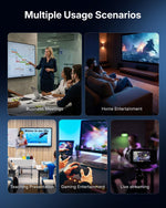 Transmisor Receptor HDMI Inalámbrico VENTION 200M 4K