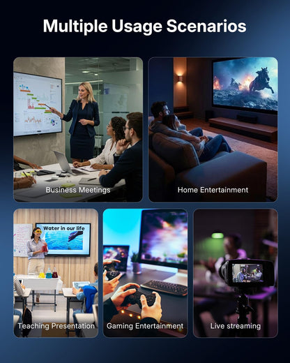 Transmisor Receptor HDMI Inalámbrico VENTION 200M 4K