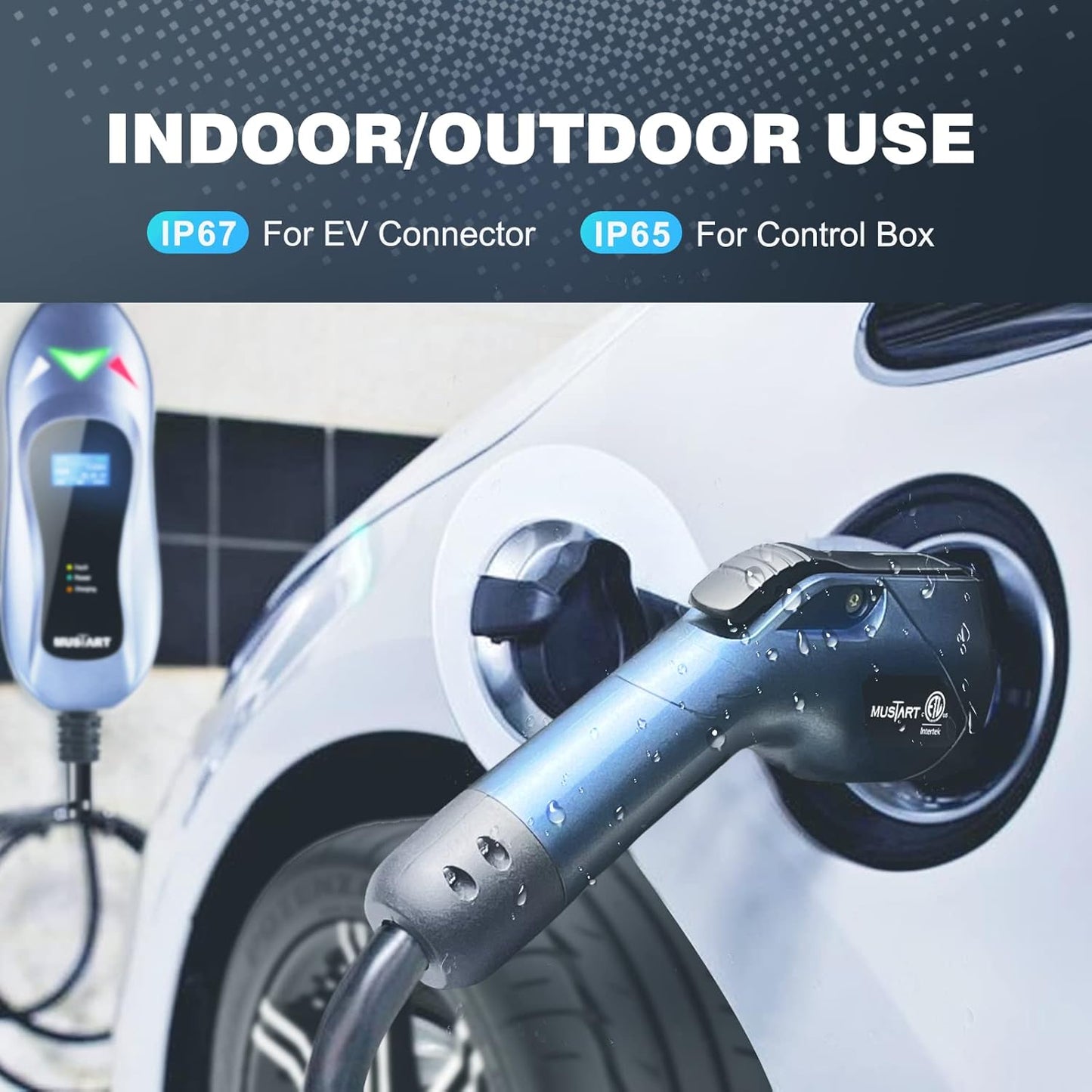 Cargador Para Auto Electrico Mustart, Ev Con Nema, Level 2(USADO)