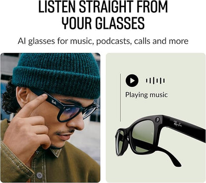 Lentes Ray-Ban Meta Wayfarer (Gen 1) con Meta AI, (USADOS).
