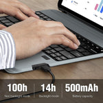 Funda para iPad air de 11ª generación con teclado inalámbrico Nillkin CAJA ABIERTA