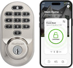 Cerradura inteligente Halo Wi-Fi, cerrojo de puerta de entrada USADO Kwikset