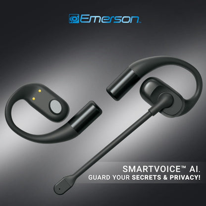 Audífonos Emerson NoiseZero Bluetooth Open Ear IPX4 (USADO)